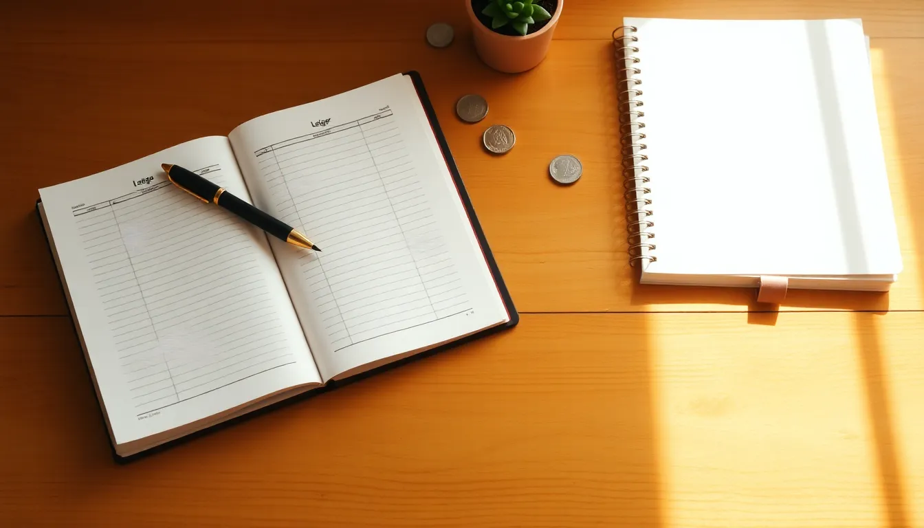 가계부 쓰기: 재테크 성공의 첫걸음! 2 가계부 작성 예시 이미지: 지출 내역을 기록하는 모습