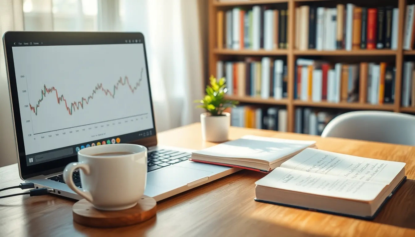 분산 투자를 상징하는 다양한 주식 그래프와 금융 데이터