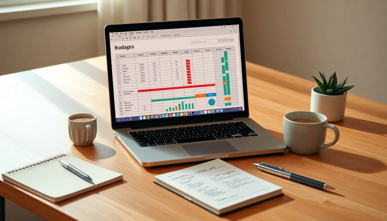 재테크 계획을 세우는 젊은 사람